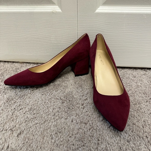 Nine West Shoes - Nine West Women's Burgundy Pumps